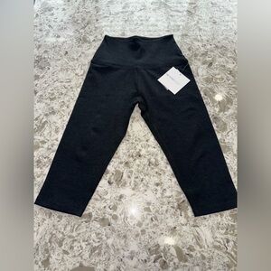 Beyond Yoga Black Capri Leggings with High Waist